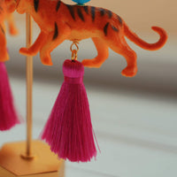 Lenora Dame Bengal Tiger Earrings