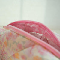 Lenora Dame One-of-a-Kind Daisy Quilted Cosmetic / Makeup bag