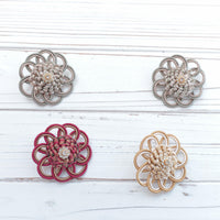 Lenora Dame One-of-a-Kind holiday brooch