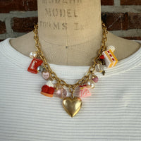 Lenora Dame Valentine's Dessert Charm Necklace