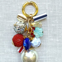 Lenora Dame 4th of July Bag Charm