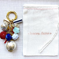 Lenora Dame 4th of July Bag Charm