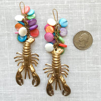 Lenora Dame Lobster Earrings