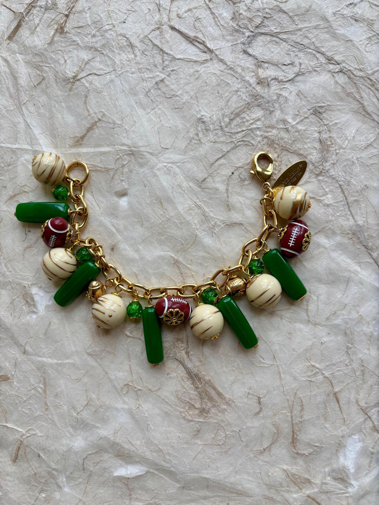 Philadelphia Football Charm Bracelet