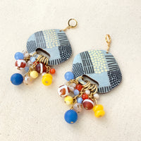 Folk Art Fortune Chandelier Earrings