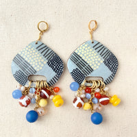 Folk Art Fortune Chandelier Earrings