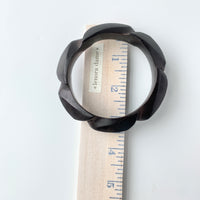 Wooden Chunky Bangle Bracelet