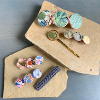 Folk Art Hair Barrette Sets