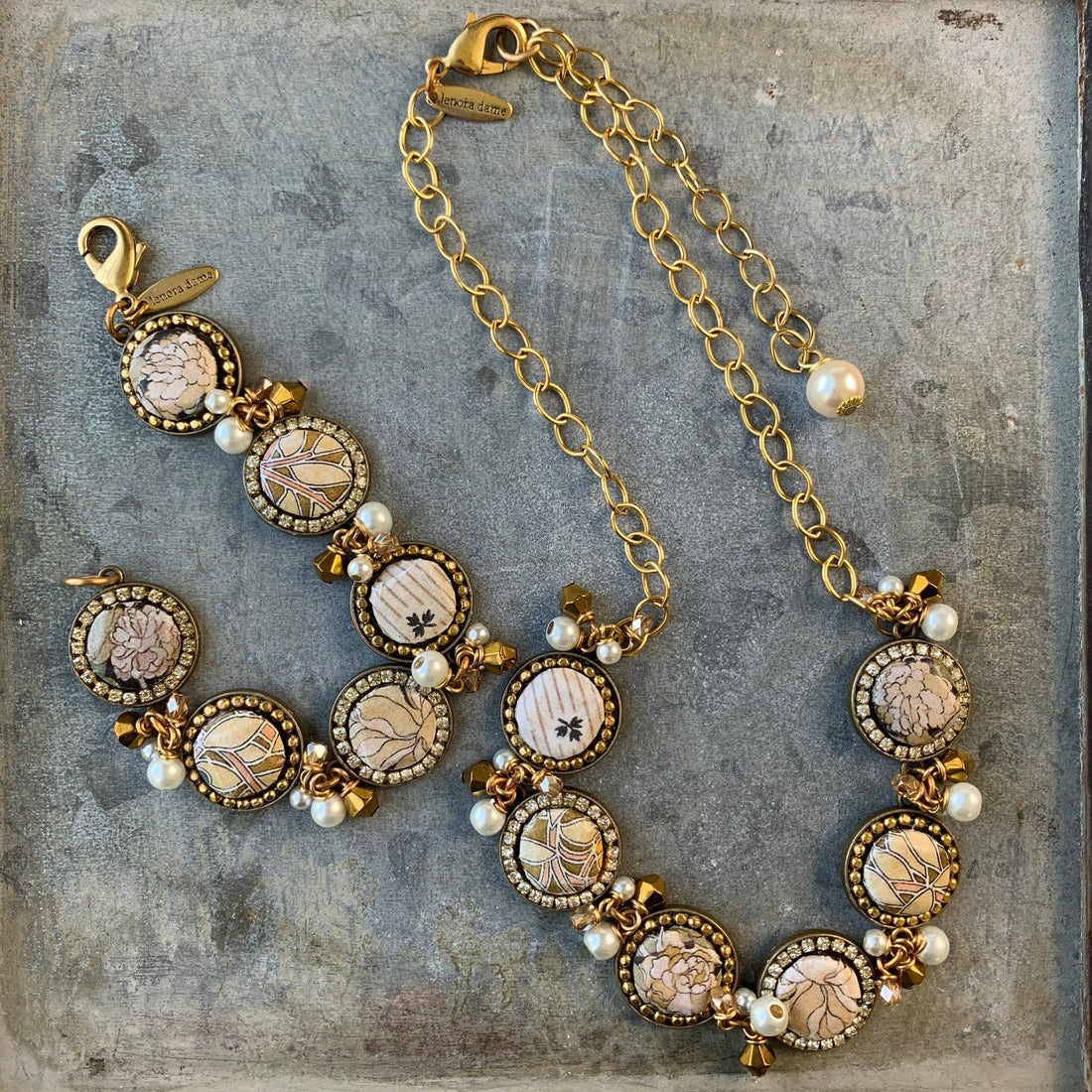 Magnolia Collection Whisper Bib Necklace