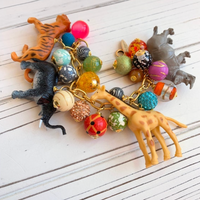 Safari Animal Charm Bracelet