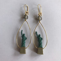 Lenora Dame Lady Liberty Earrings