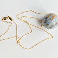 Lenora Dame Whole World On Your Neck Necklace