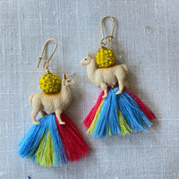 Lenora Dame Llama Llama Earrings