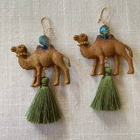 Lenora Dame Hump Day Camel Earrings