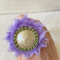 Lenora Dame Centerpiece Statement Ring