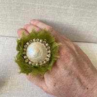 Lenora Dame Olive Tree Statement Ring