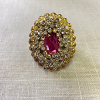 Lenora Dame Carnation Statement Ring