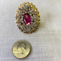 Lenora Dame Carnation Statement Ring