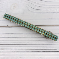 Lenora Dame Ladylike Slim Barrette in Pacific Opal