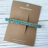 Lenora Dame Ladylike Slim Barrette in Pacific Opal