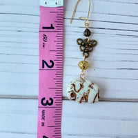 Lenora Dame Strength & Wisdom Elephant Earrings
