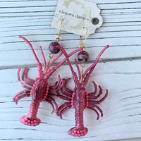 Lenora Dame Lady Crawfish Earrings