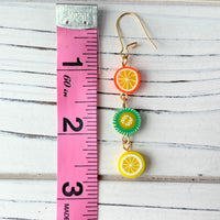 Lenora Dame Citrus Tart Fruit Earrings
