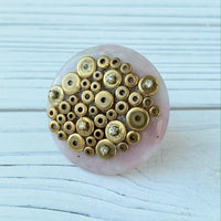 Lenora Dame Blushing Statement Ring - last few