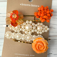 Lenora Dame Mandarin Hair Set