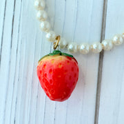Lenora Dame Pearly Strawberry Necklace