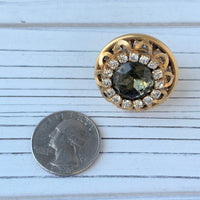 Lenora Dame Green Eyed Lady Statement Ring