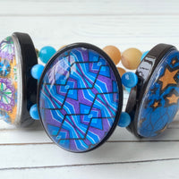 Lenora Dame Cosmos Lens Stretch Bracelet