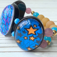 Lenora Dame Cosmos Lens Stretch Bracelet