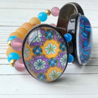 Lenora Dame Cosmos Lens Stretch Bracelet