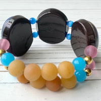 Lenora Dame Cosmos Lens Stretch Bracelet