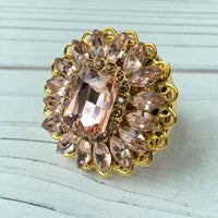 Lenora Dame Halley's Comet Cocktail Statement Ring
