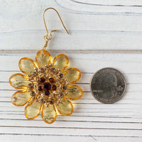 Lenora Dame Autumn Sunset Fall Earrings