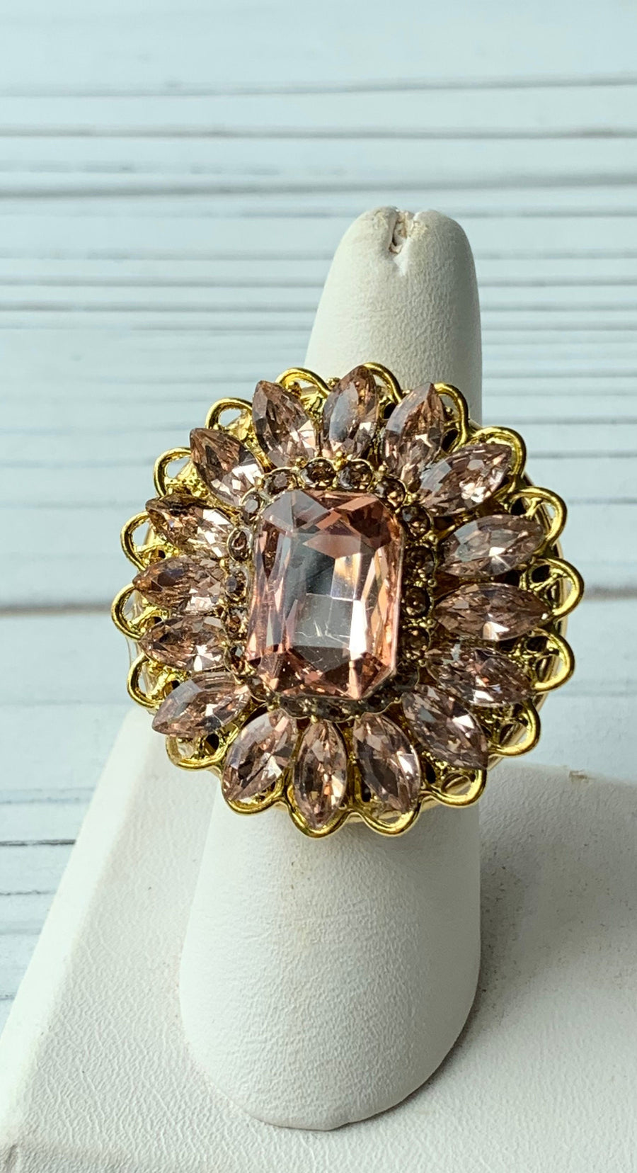 Lenora Dame Halley's Comet Cocktail Statement Ring