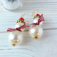 Lenora Dame Frosty The Snowman Earrings