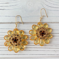 Lenora Dame Autumn Sunset Fall Earrings