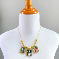 Lenora Dame Saint Nicholas Charm Necklace