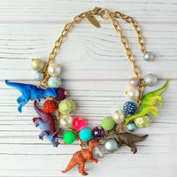 Lenora Dame Iconic Dino Dinosaur Necklace