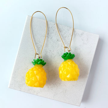 Lenora Dame Pineapple Drop Earrings