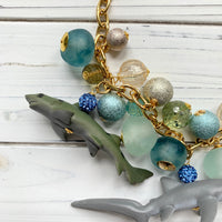 Lenora Dame Shark Week Charm Necklace