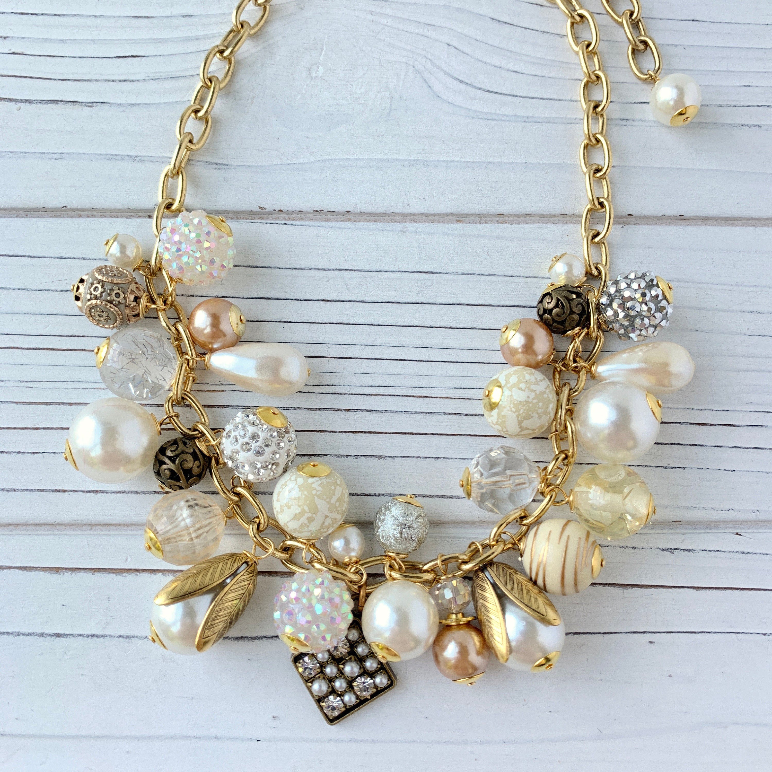 Pearly Charm Bracelet – Lenora Dame