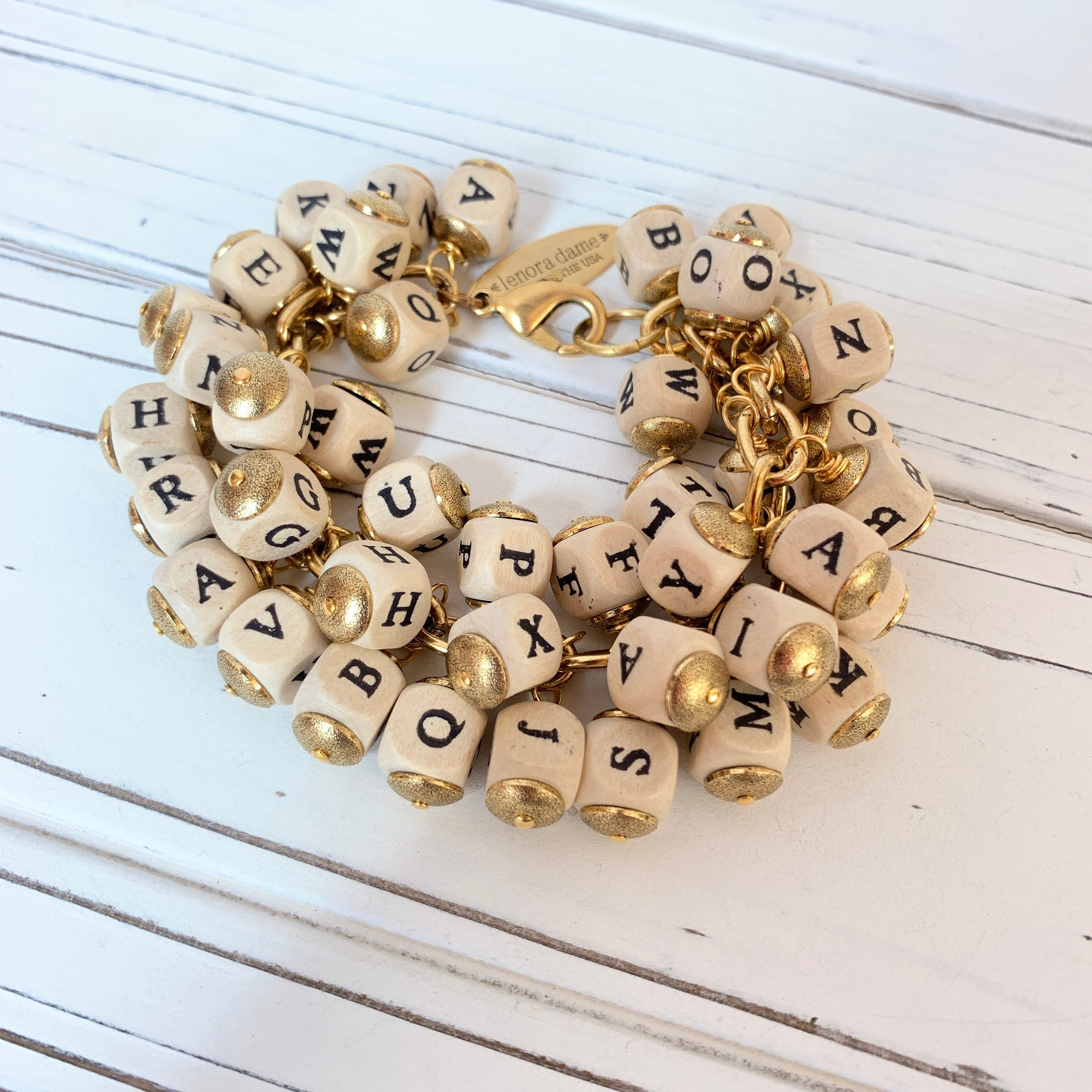 Alphabet Bracelet – Lenora Dame