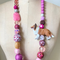 Lenora Dame Collie Queen Mum Necklace