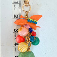 Lenora Dame Goldfish Bag Charm