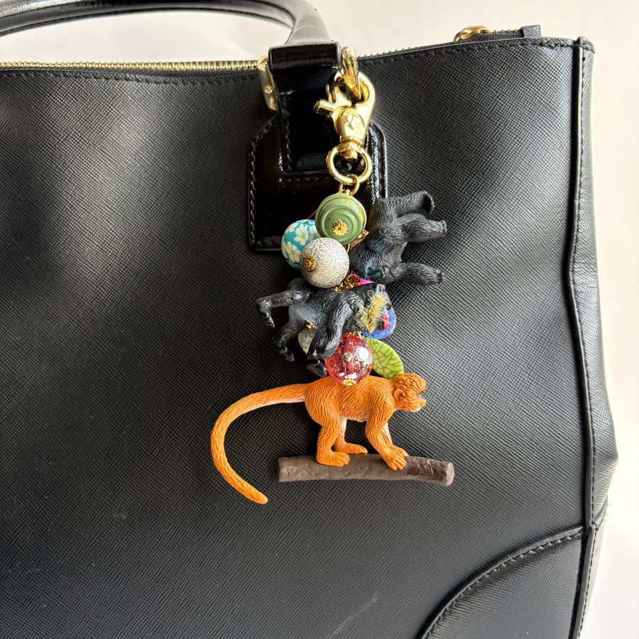 Monkey Business Bag Charm