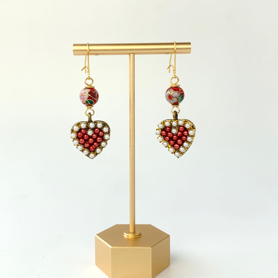 Saint Valentine Earrings